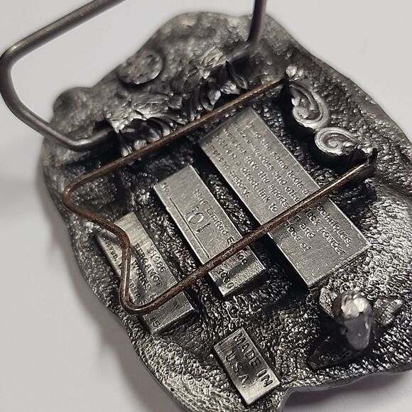 Bergamot Limited Edition Commemorative Belt Buckle - Silver - Picture 5 of 7